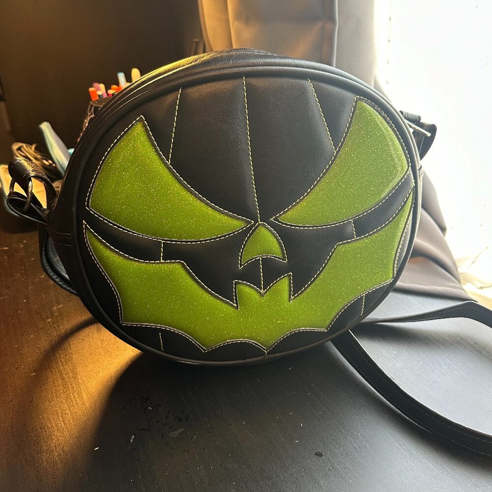 Love Pain and Stitches Handcrafted Pumpkin Purse